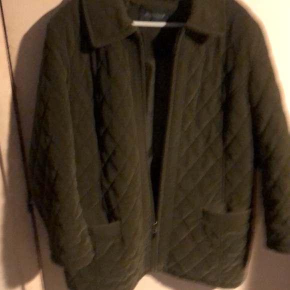 Green plaided jacket - Picture 1 of 1